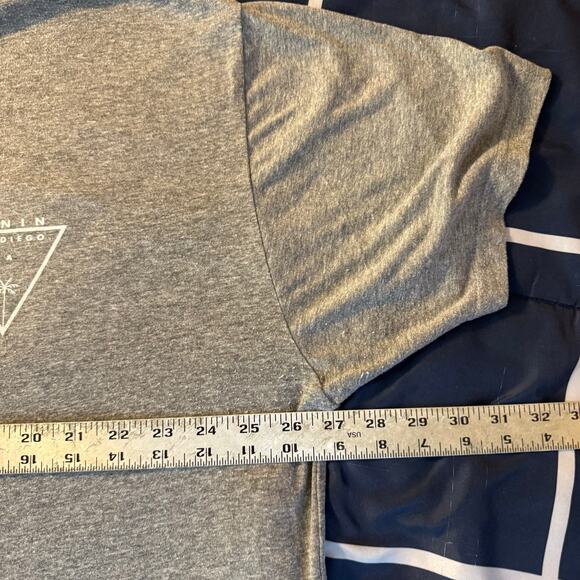 Next Level 3XL Graphic T-Shirt Gray Short Sleeve Tri-Blend - Picture 3 of 8